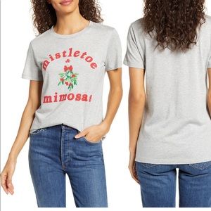 1901 mistletoe graphic tee